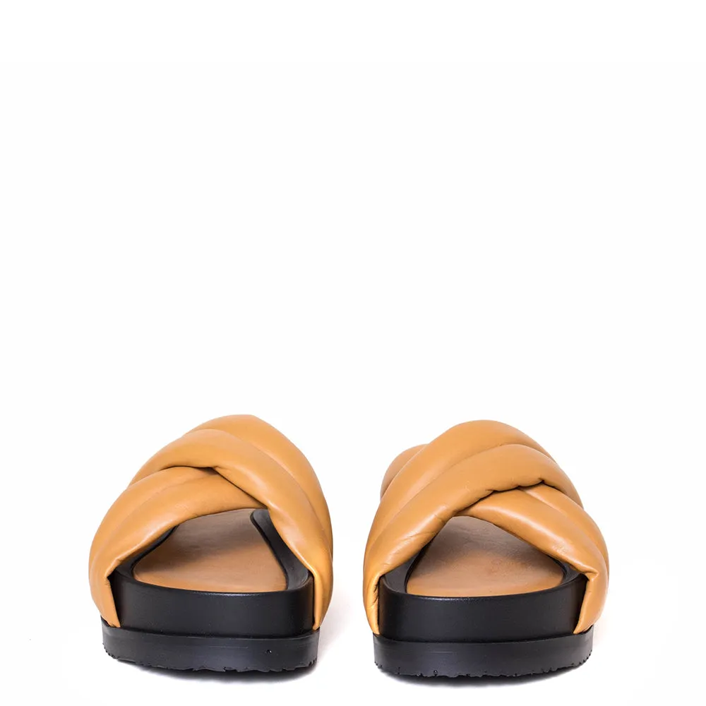 Puffy 2.0 Women's Leather Slide