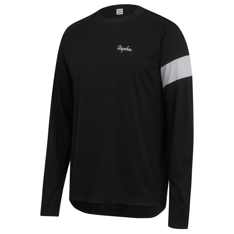 Rapha Men's Trail L/S Technical T-Shirt | Cycling Clothing UK