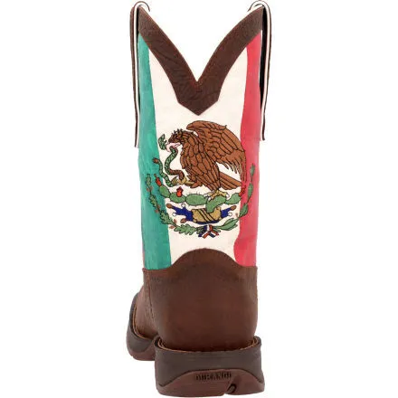 Rebel by Durango® Steel Toe Mexico Flag Western Boot