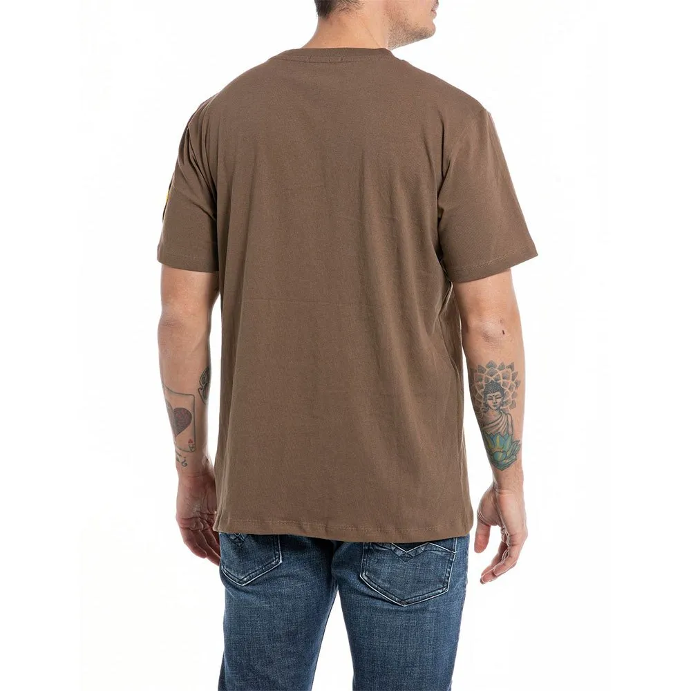 Replay M6661 22662 T-Shirt 629 Brown