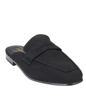 Riviera Mule Loafers in Black