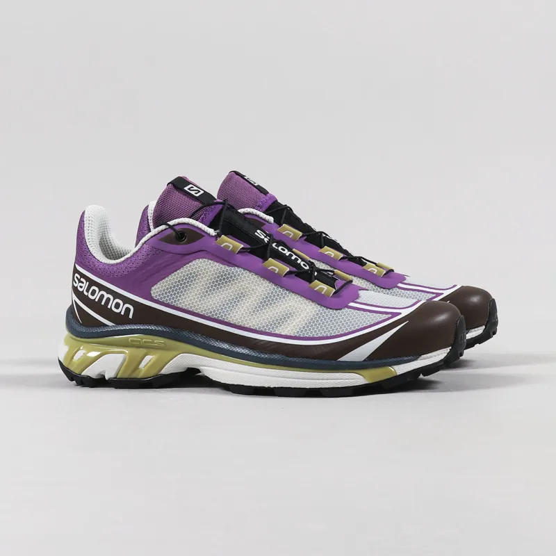 Salomon XT-6 FT Shoes Royal Lilac Chocolate Fondant Fall Leaf