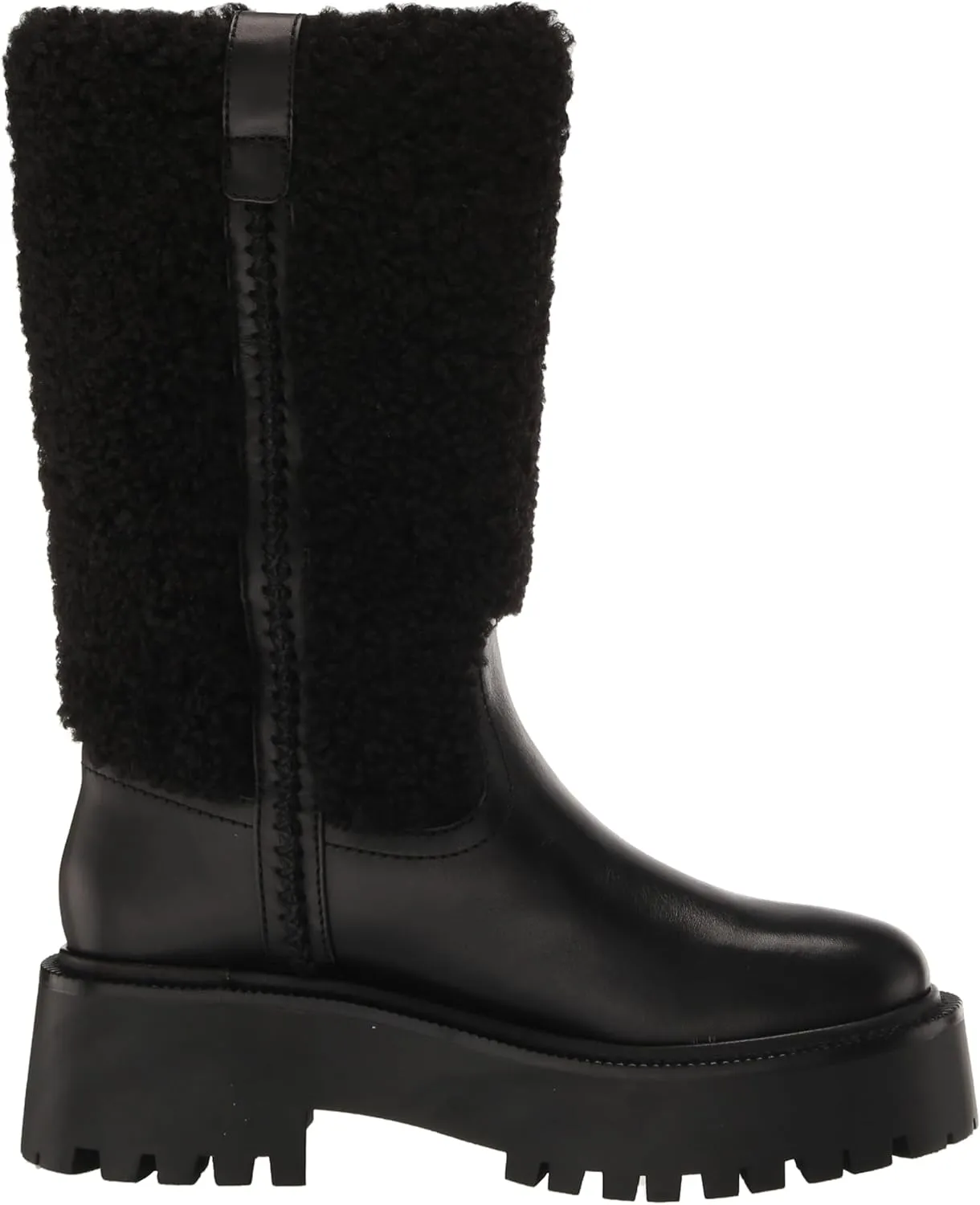 Sam Edelman Women's Elfie Shearling Platform Boot