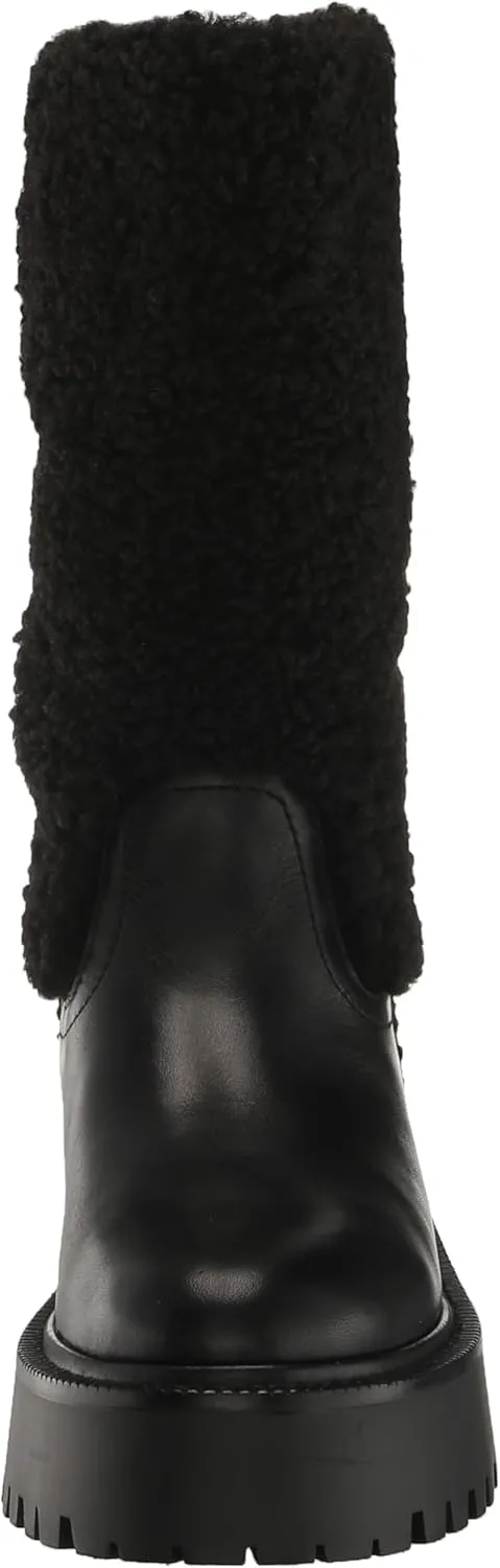 Sam Edelman Women's Elfie Shearling Platform Boot