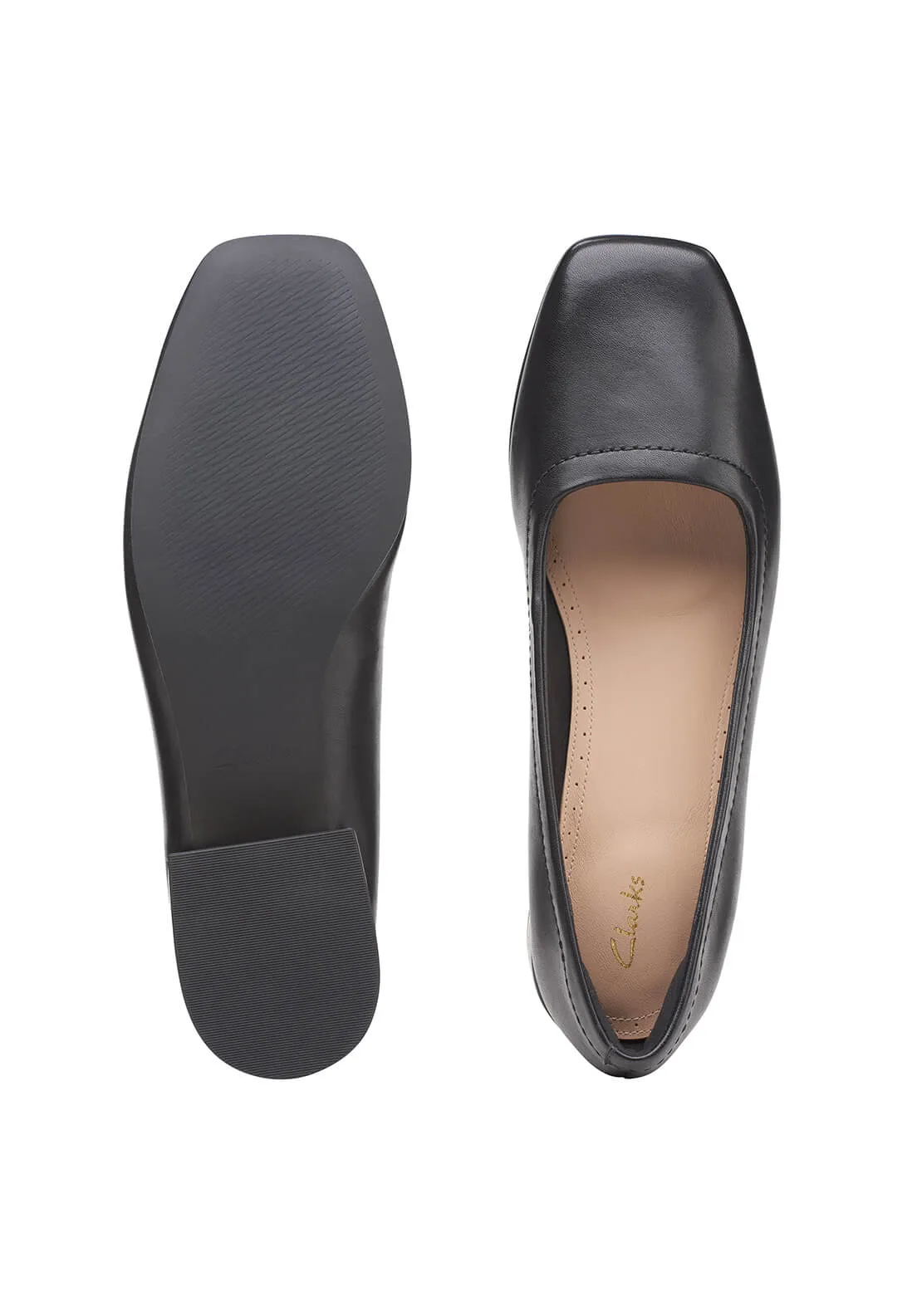 Seren30 Court Shoe - Black