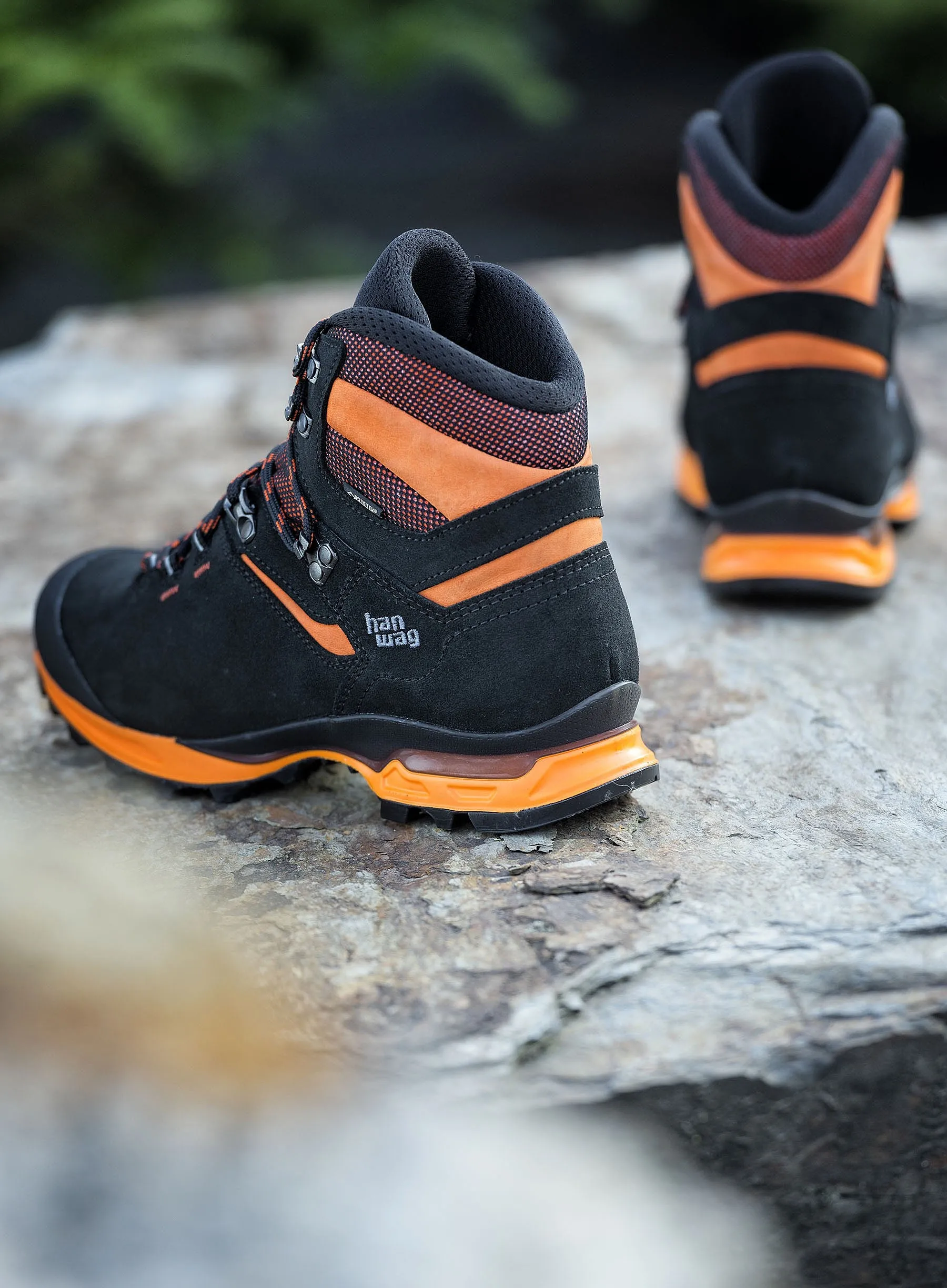 shoes Hanwag Tatra Light GTX - Black/Orange - men´s