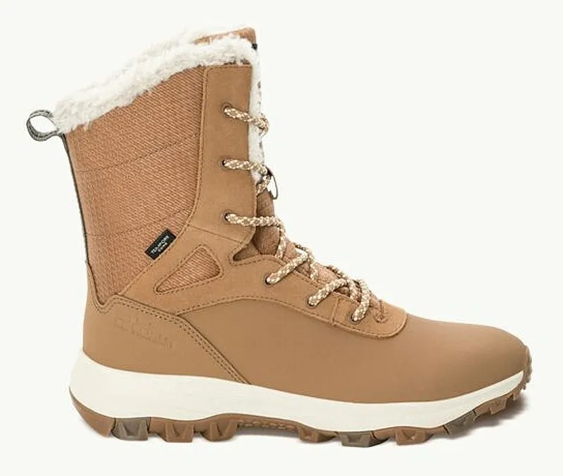 shoes Jack Wolfskin Everquest Texapore Snow High W - Chipmunk - women´s