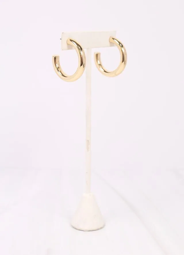 Staunton Hoop Earring GOLD