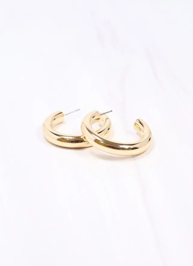 Staunton Hoop Earring GOLD