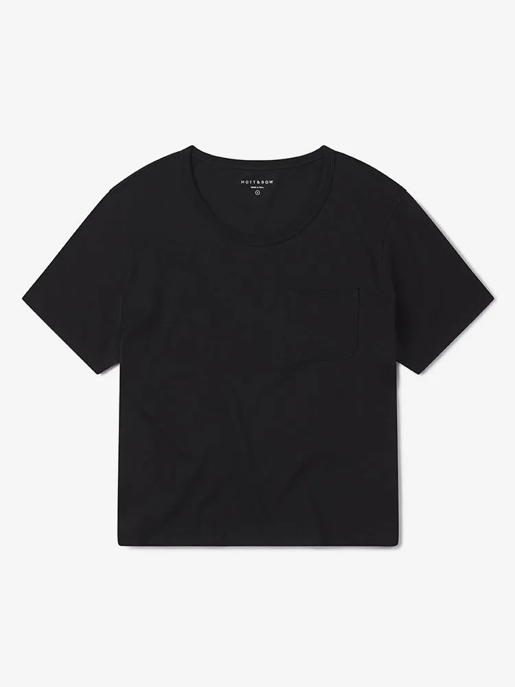 The Cotton Boxy Pocket Crew Neck Tee