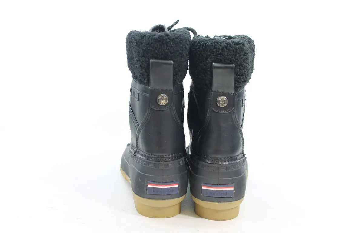 Tommy Hilfiger Rian Women's Black Boots 7M(ZAP18948)