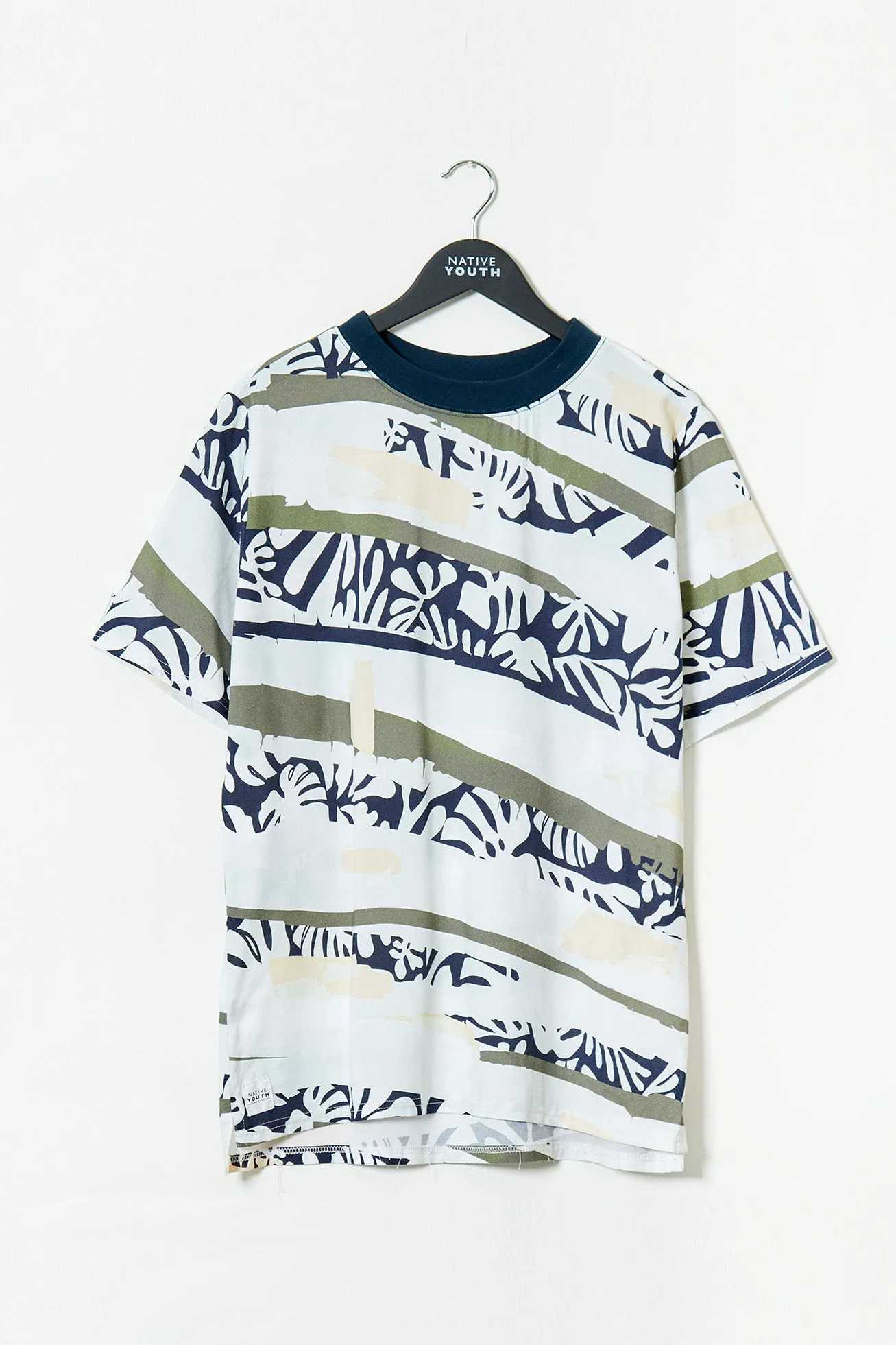 TROPI CAMO WOVEN TEE