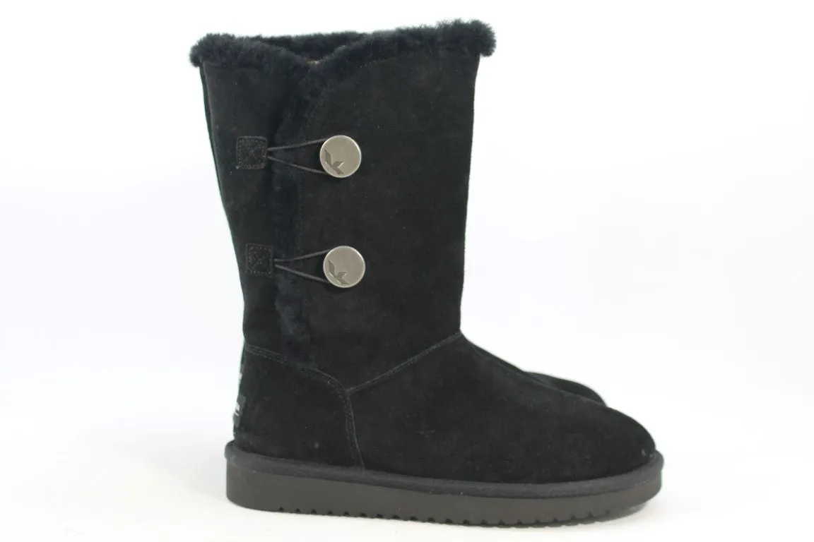 UGG Australia Koolaburra Women's Black Boots 6M(ZAP18996)