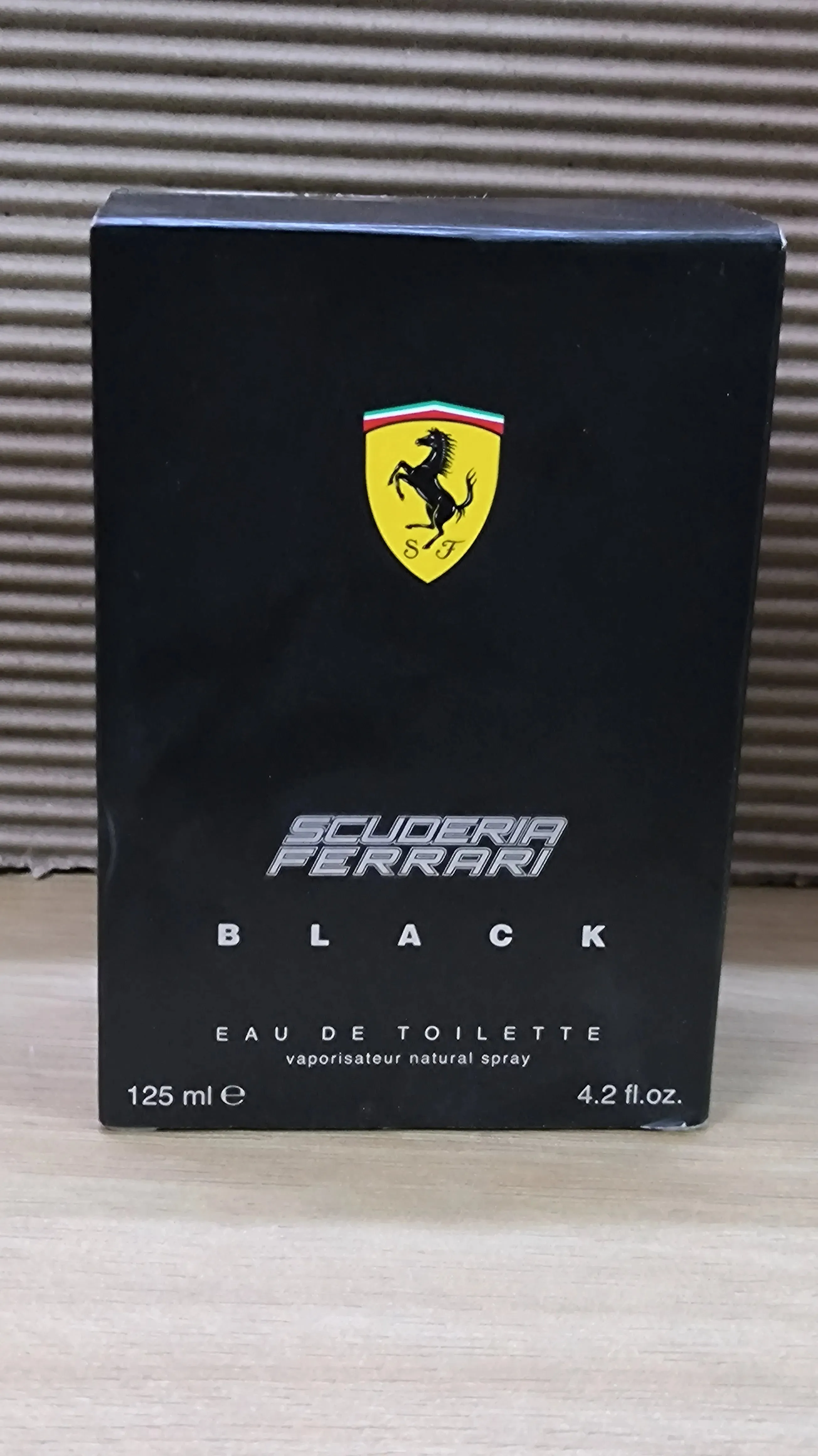 Unboxed Scuderia Ferrari Black EDT Perfume for Men 125 ml