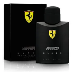 Unboxed Scuderia Ferrari Black EDT Perfume for Men 125 ml