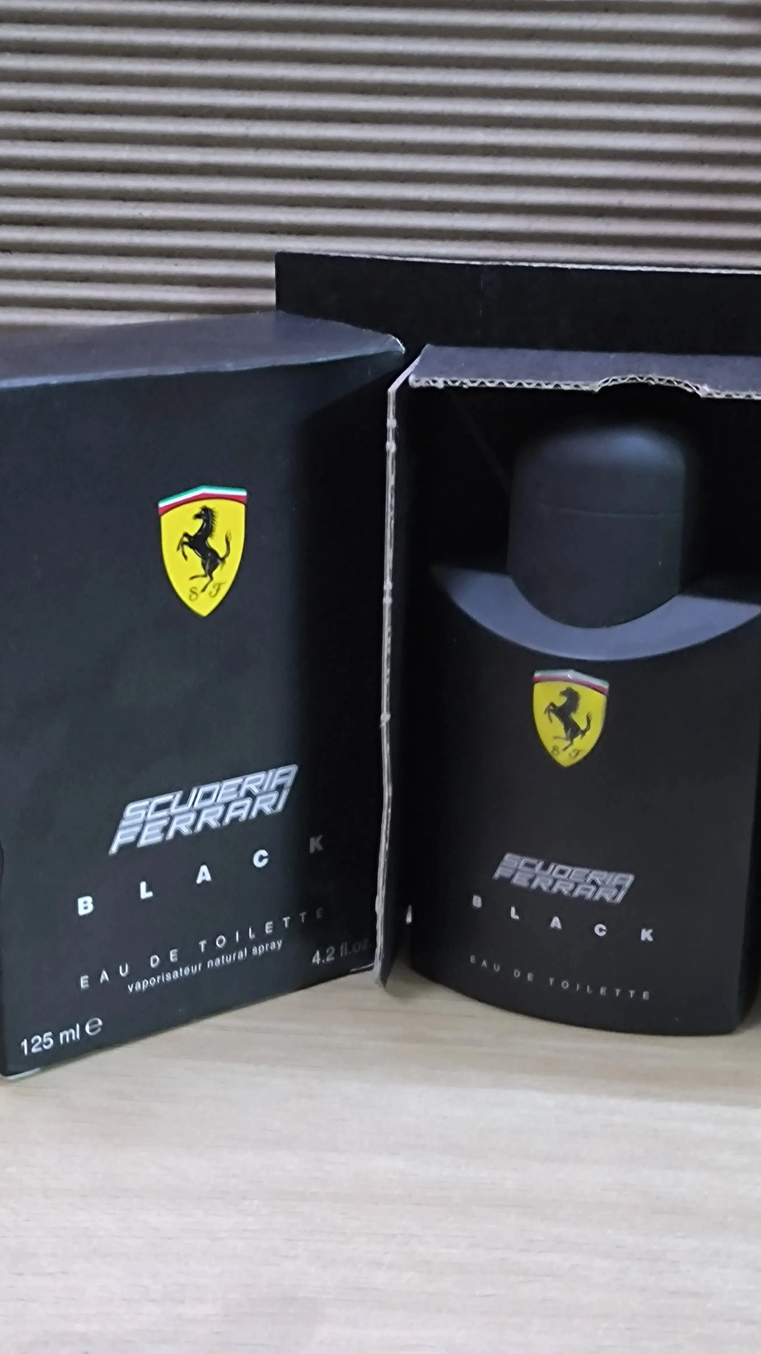 Unboxed Scuderia Ferrari Black EDT Perfume for Men 125 ml