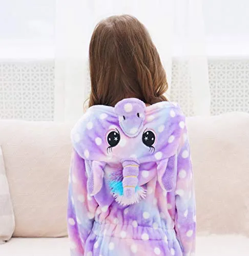 Unicorn Dots Bathrobe