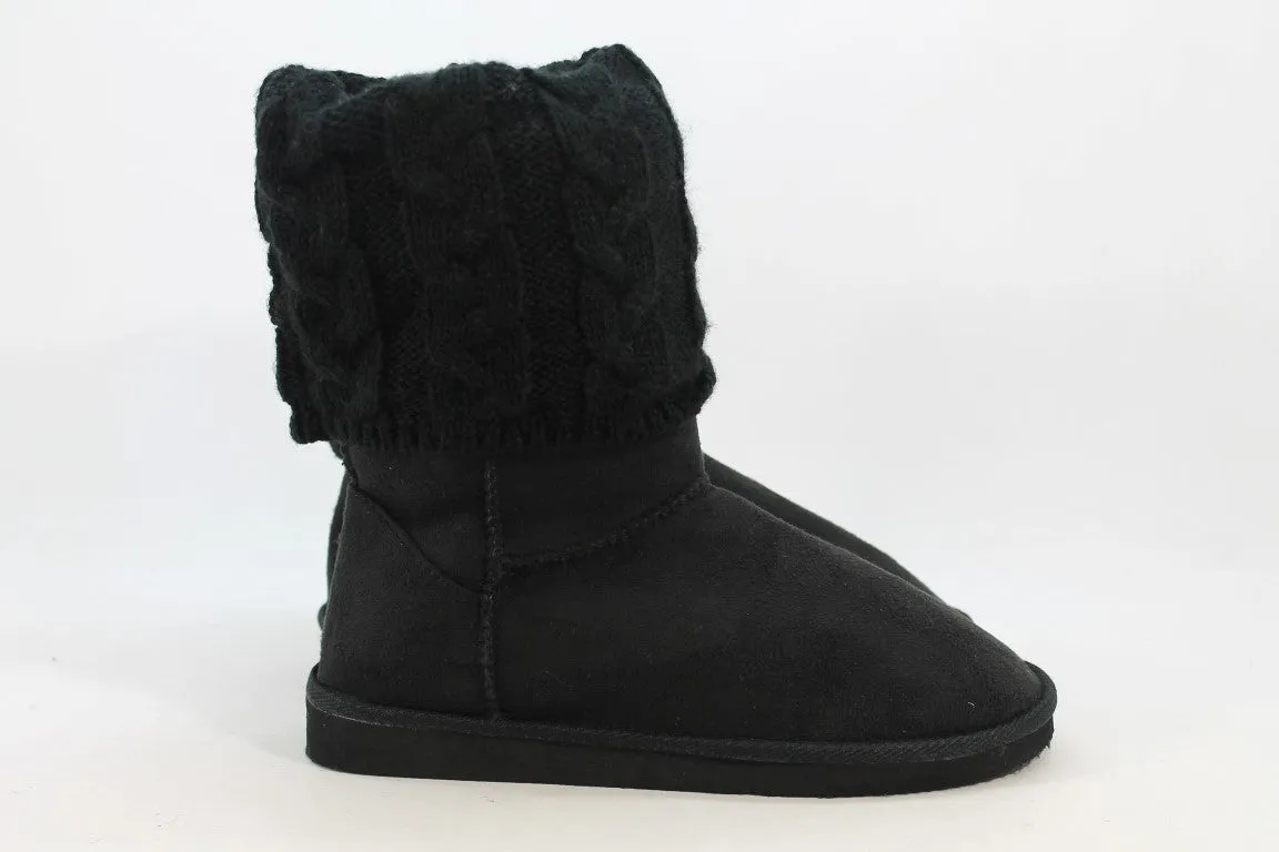 Unknown Brand Women's Black Boots 7M(ZAP17726)