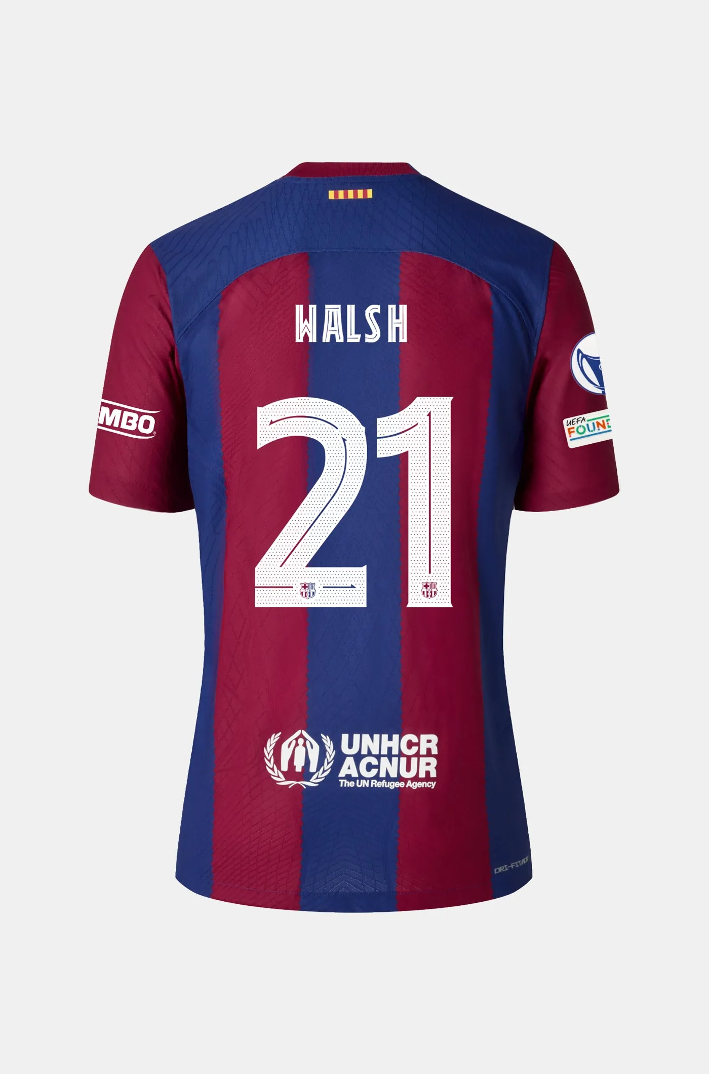 UWCL FC Barcelona home shirt 23/24 - Men - WALSH