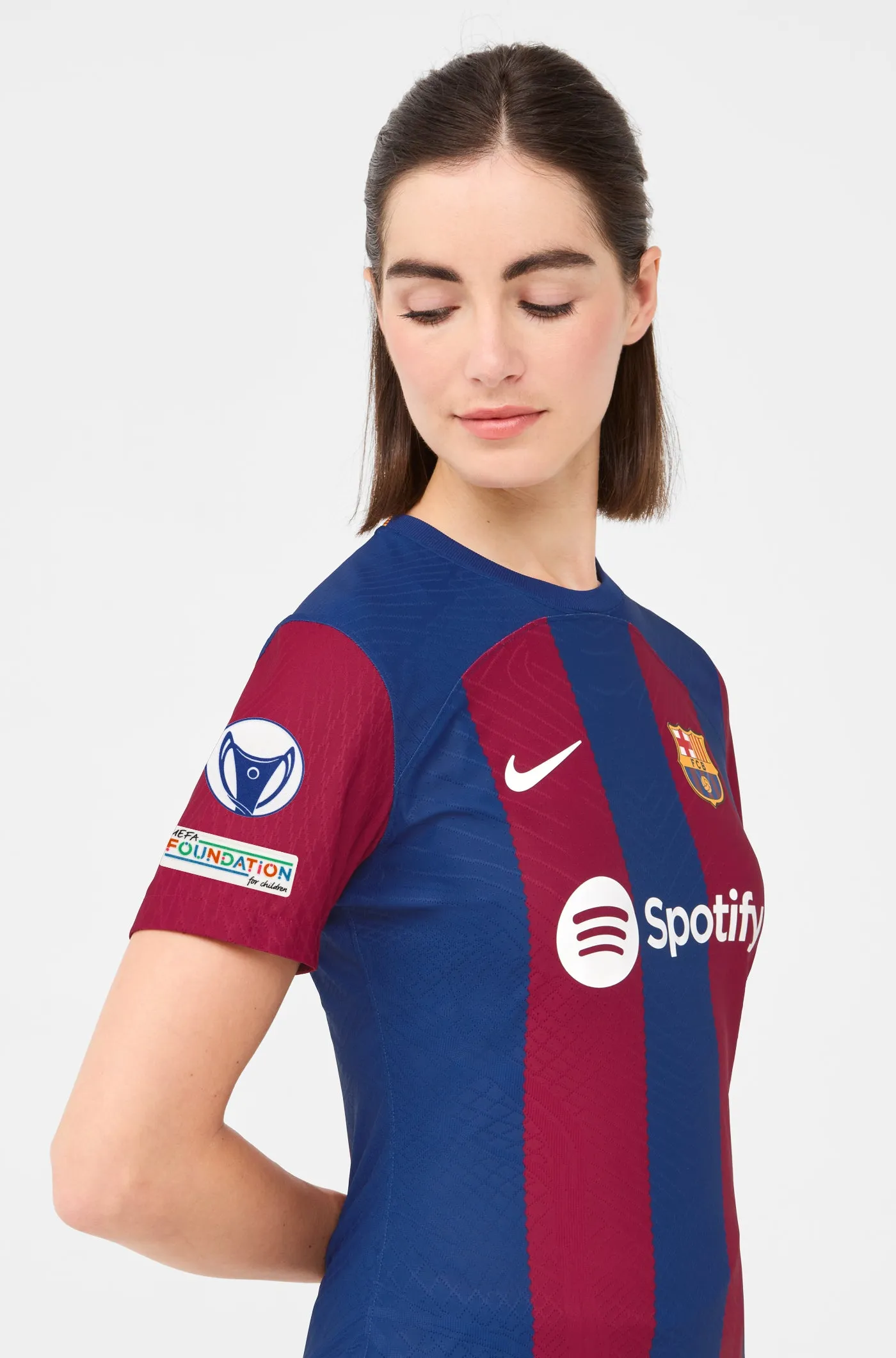 UWCL FC Barcelona Home Shirt 23/24 Player's Edition - Women - OSHOALA