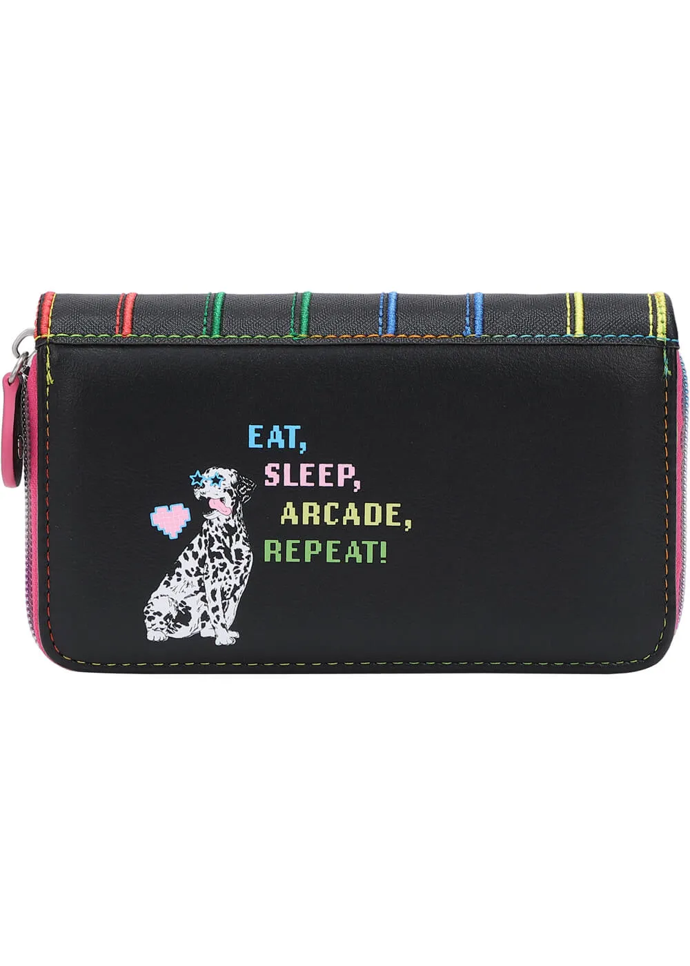 Vendula London Arcade Medium Wallet Black